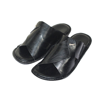 Handmade Slipper BLACK Light Weight & Soft