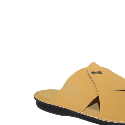 Handmade Slipper Yellow Light Weight & Soft