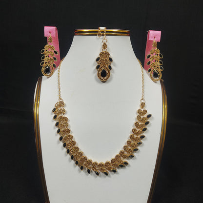 Anarkali  The Necklace Set By Stonage...