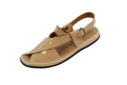 Ladies Peshawari Chappal Peach.