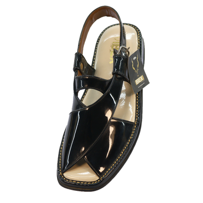 Ladies Peshawari Chappal Black.