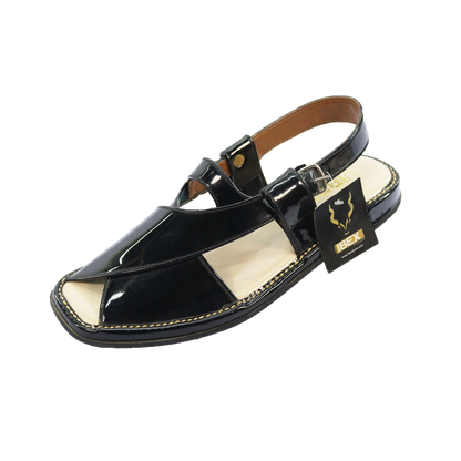 Ladies Peshawari Chappal Black.