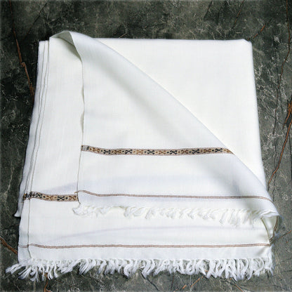 Pashmina (پشمینہ)  96 Swati Handmade  Shawl.