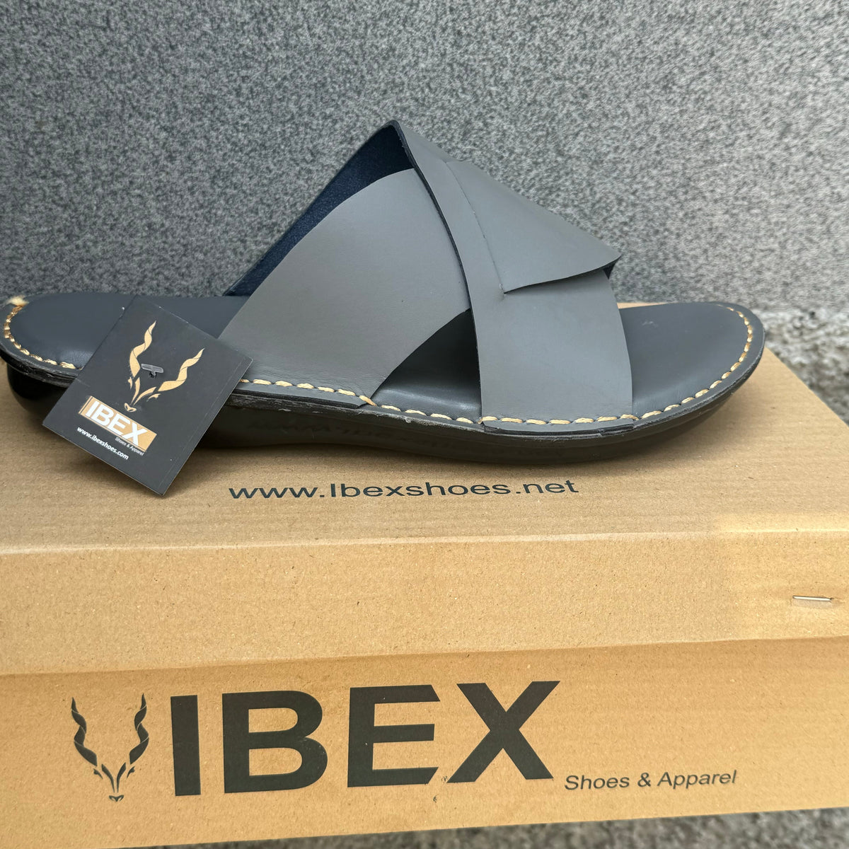Handmade Slipper Grey Light Weight & Soft