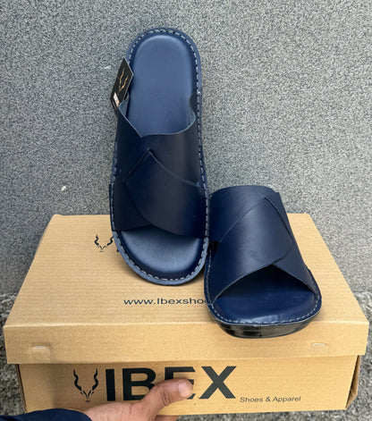 Handmade Slipper Blue Light Weight & Soft