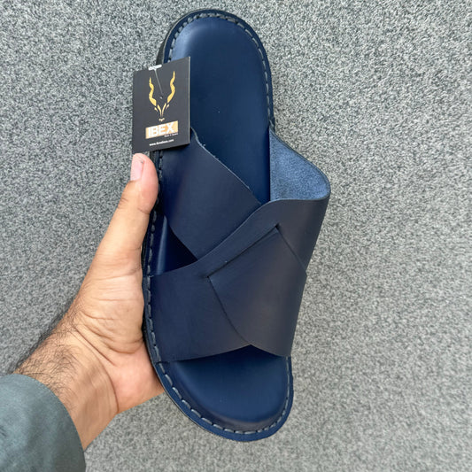 Handmade Slipper Blue Light Weight & Soft