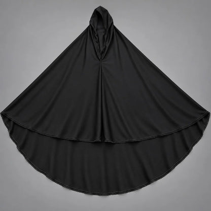 Ihram Un Nisa- Modest & Comfortable Hajj / Umrah Attire-Black Color-Free Size