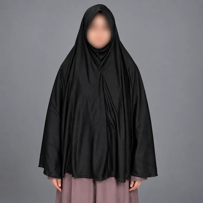 Ihram Un Nisa- Modest & Comfortable Hajj / Umrah Attire-Black Color-Free Size